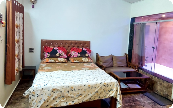 Booking options available at Hidden Village Resort